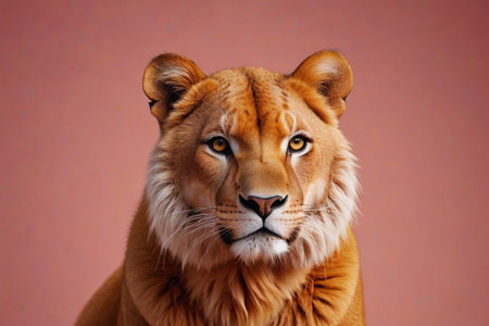 Close up of the front of the ligerの素材