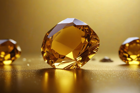 Gold Diamond Close up Materialの素材