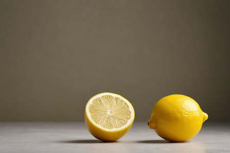 Lemon Still Life Close upの素材