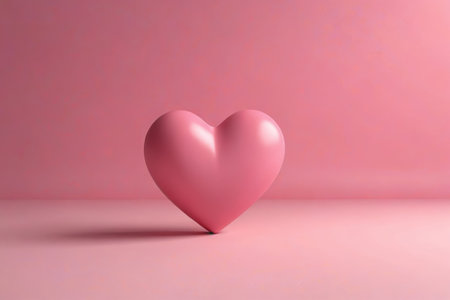 Pink heart pattern materialの素材