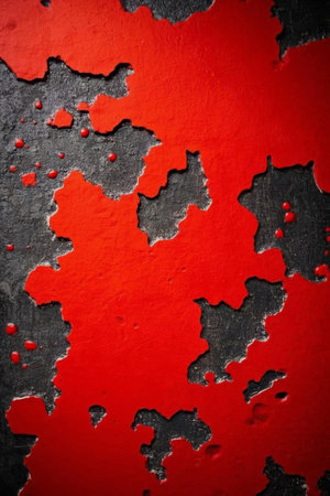 Red and black mottled textured backgroundの素材