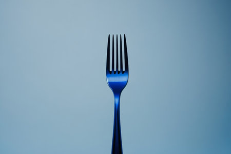Blue Fork Close up Materialの素材