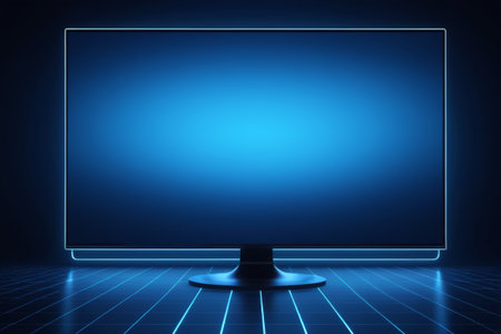 Luminous modern display displayの素材