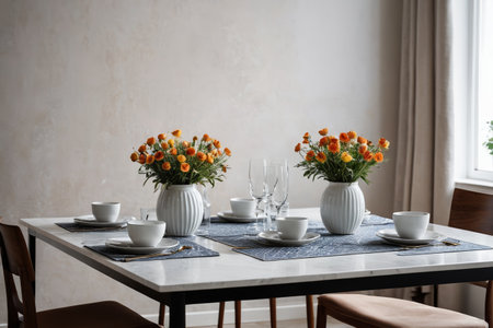 Indoor tableware vase decoration arrangementの素材