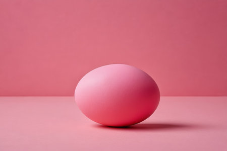 Pink Egg Still Life Close upの素材