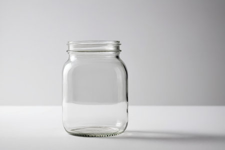 Close up of a still life in a clear glass jarの素材