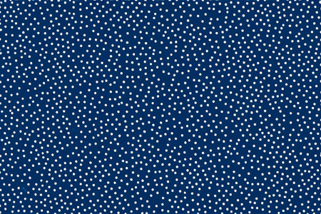 White polka dot pattern background on blue backgroundの素材