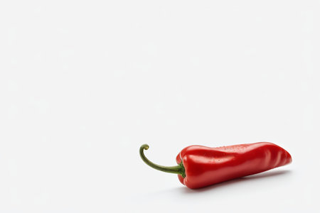 Red Chili Pepper Close up Materialの素材