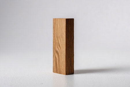 Standing wooden rectangular objectsの素材