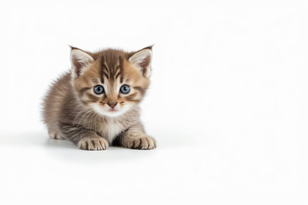 Cute kitten close upの素材