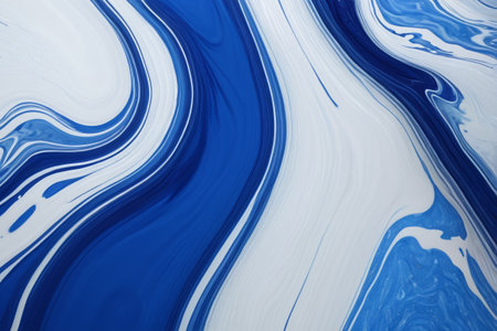 Blue and white artistic texture backgroundの素材