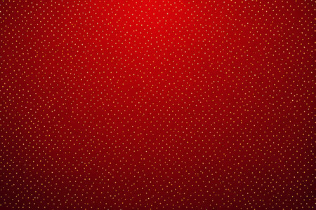 Abstract image with gold particles on red backgroundの素材