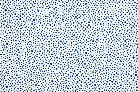 Blue and white polka dot pattern backgroundの素材