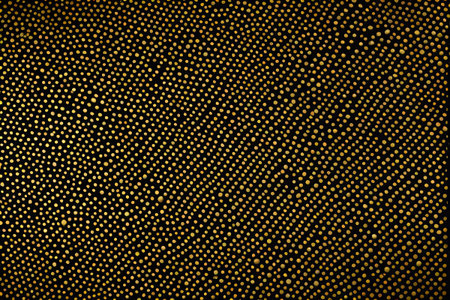 Gold dot pattern on black backgroundの素材