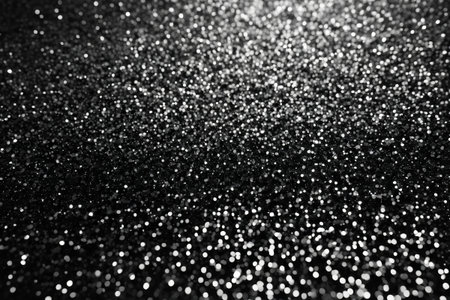 Black background flashing light spot textureの素材