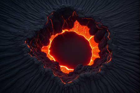 Crater Lava Sceneの素材