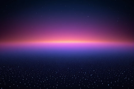 Gradient starry sky backgroundの素材