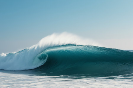 Close up of rough seasの素材