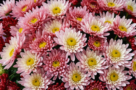 Pink Daisy Flower Close upの素材