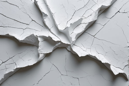 White crackle abstract background textureの素材
