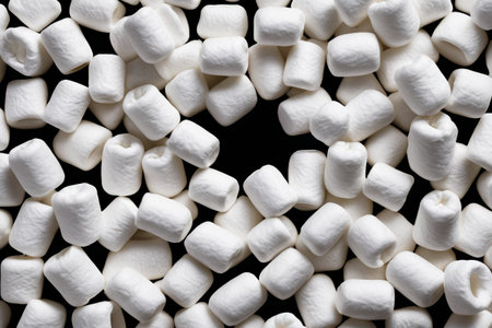 White Marshmallow Close up Materialの素材