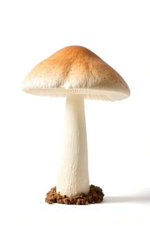 Close up of a single mushroomの素材
