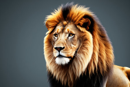 Lion Close upの素材