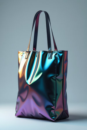 Illusion reflective handbag still life materialの素材