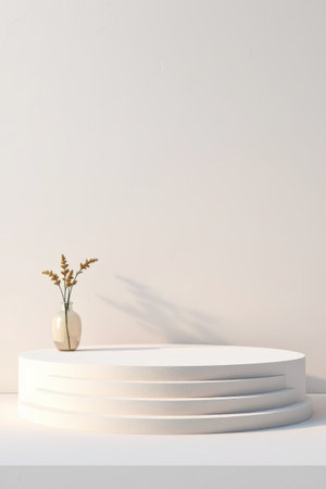 White display table vase still lifeの素材