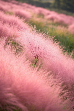 Pink Seed/Child GrassNaturalSceneryの素材
