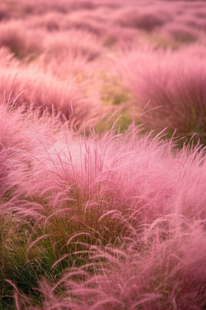 Pink Seed/Child GrassNaturalLandscapeの素材