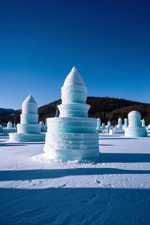 Ice and Snow Landscapeの素材