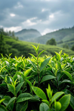 Garden Tender Green Leaf NaturalLandscapeの素材