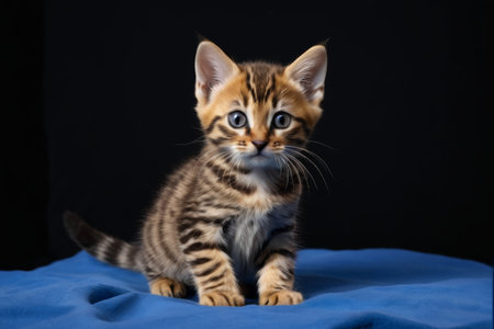 Cute Kitten Close upの素材