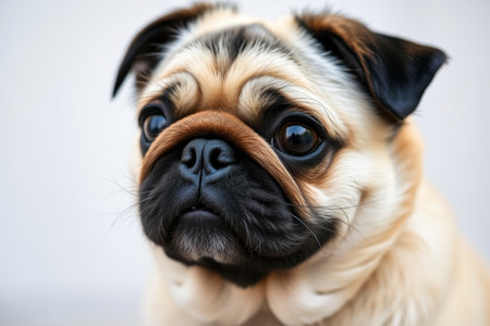 Pug Pet Close upの素材