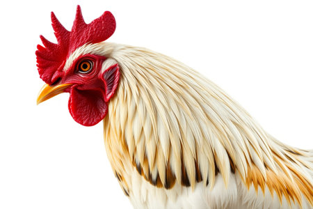 Close up rooster head materialの素材