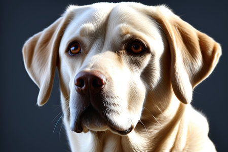 Labrador Close upの素材