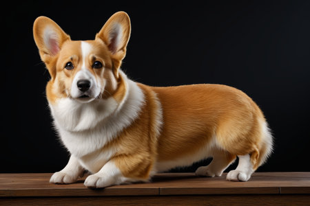 Standing Corgi Pet Photosの素材
