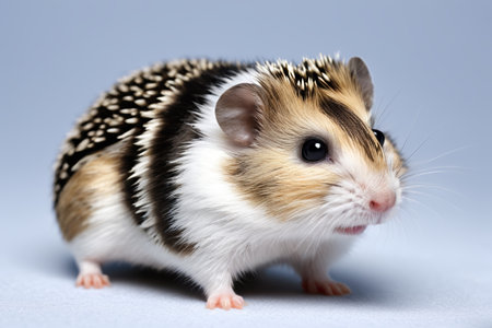 Close up material of a little hedgehogの素材