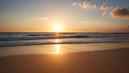 Beach Sunset Natureの素材