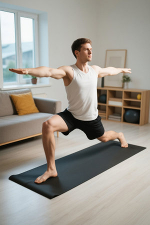 Men's Indoor Yoga Stretchesの素材