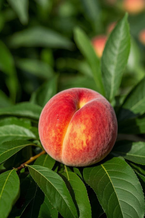 Fresh peppers with ripe and plump branchesの素材