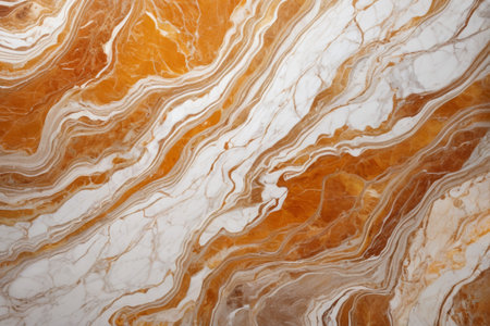 Orange and white marble texture materialの素材