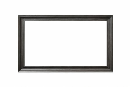 Black frame white background materialの素材