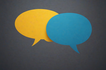 Two color dialogue bubble materialの素材