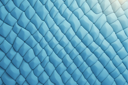 Blue Geometric Block Abstract Backgroundの素材