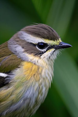 Close up of the birdの素材