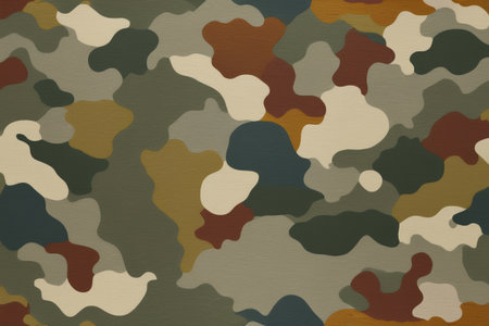 Camouflage pattern background design materialsの素材