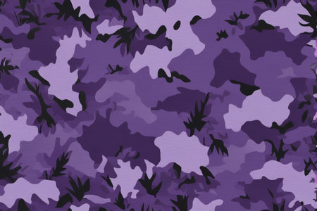 Purple camouflage pattern backgroundの素材