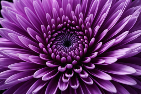 Purple Chrysanthemum Macro Close upの素材
